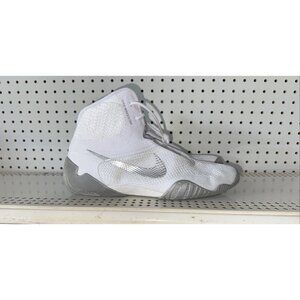 Nike Tawa Mens Wrestling Shoes Size 14 White Metallic Silver CI2952-100